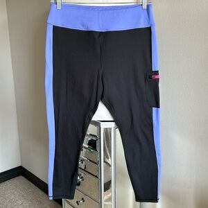 Athletic Works | Womens Color Block Athletic Leggings w/ Pockets - Size XXL (20)